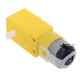 DC 3V-6V Dual Axis Gear Motor TT Motor for Smart Chassis Car Robot Speed Down Motor