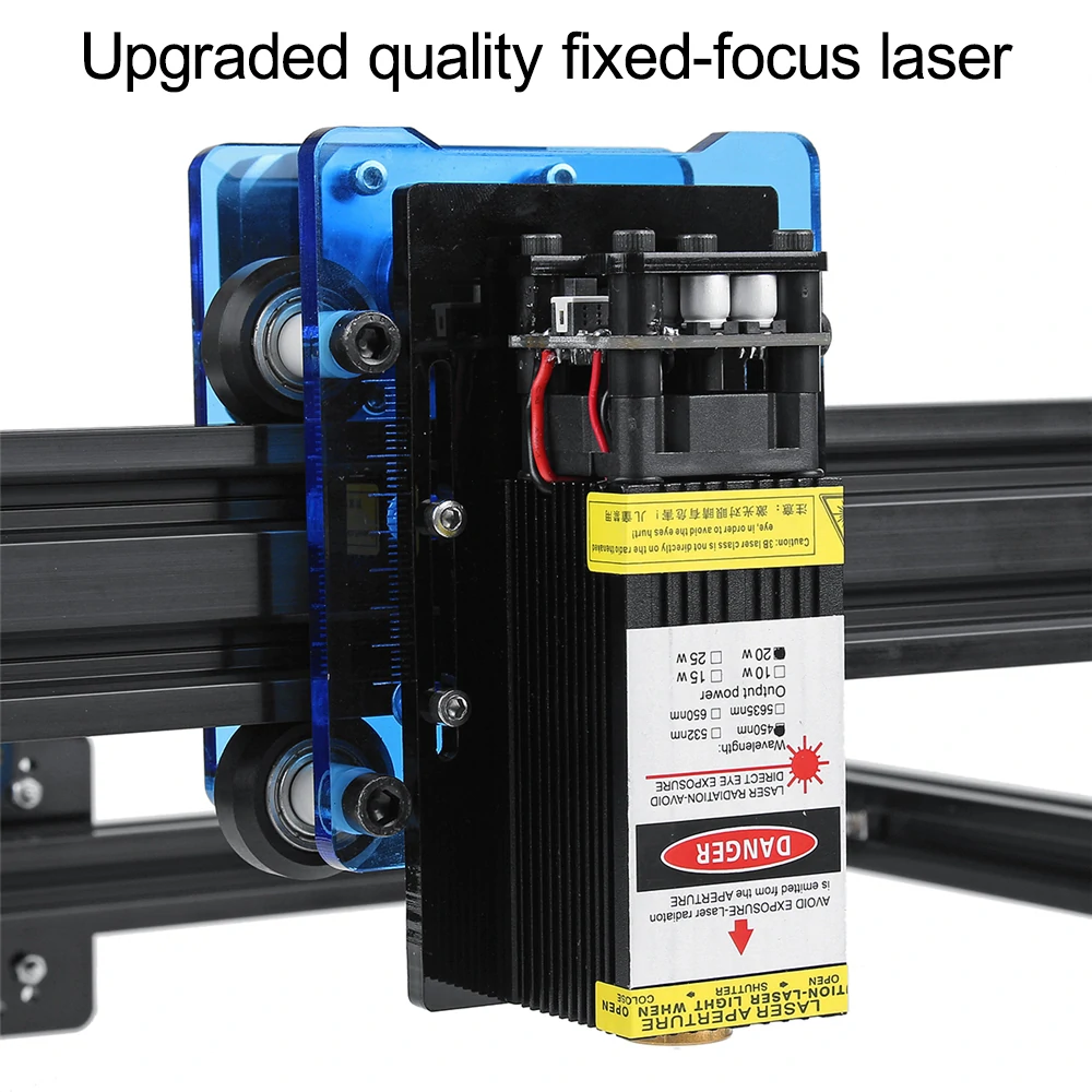 Fan’ensheng Laser Engraving Machine 400mm*380mm Engrave Area Frame Cutter Printer Engraver Metal Wood Stainless Steel Carving