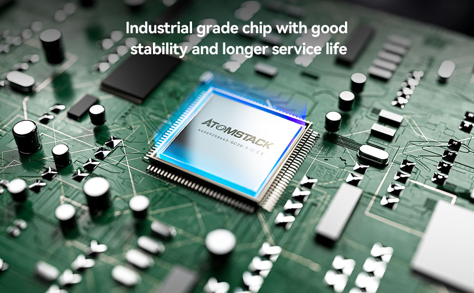 ATOMSTACK M4 Fiber Laser Engraver 12000mm/S Ultra-fast Marking Speed Portable Desktop/Handheld 2-in-1 High-Precision Industrial Grade Marking Machine