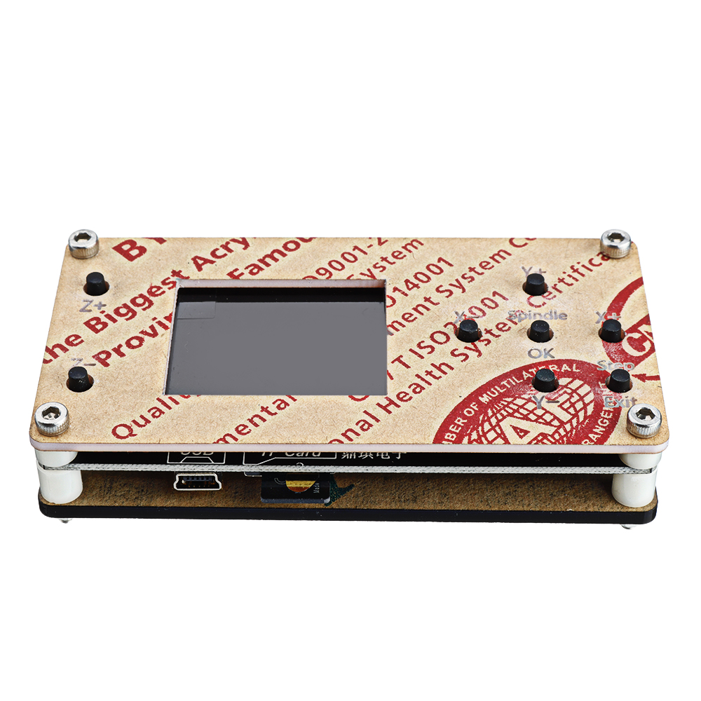 Fan’ensheng Upgraded 3 Axis GRBL USB Driver Offline Controller Control Module LCD Screen SD Card for CNC 1610 2418 3018 Wood Router Laser Engraving Machine