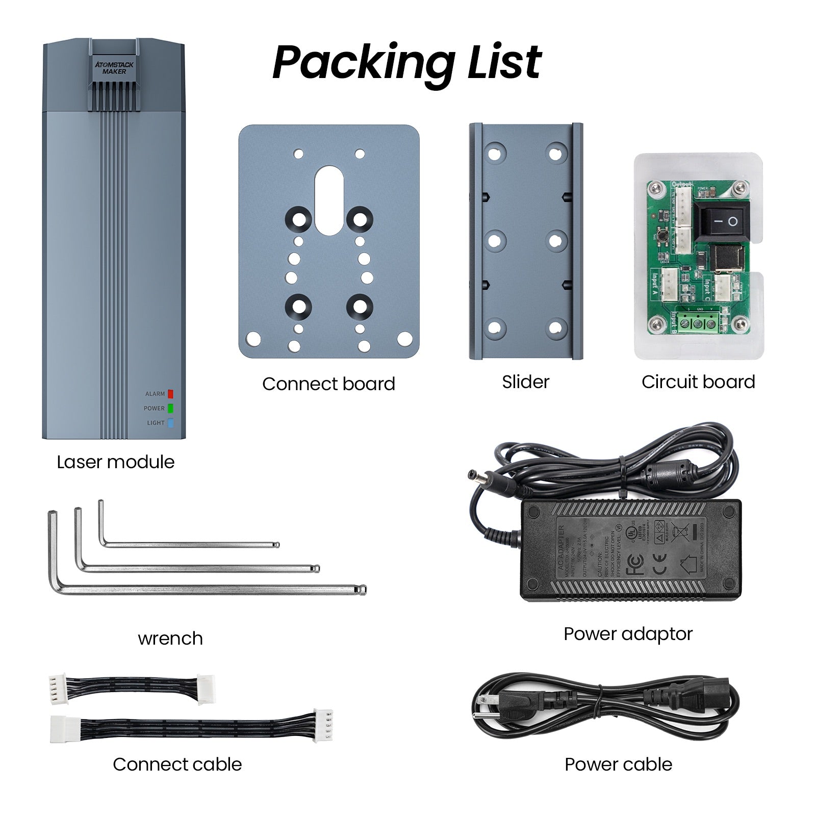 Atomstack R30 V2 Upgraded Infrared Laser Module 1064nm Laser for Engraving Metal and Plastic