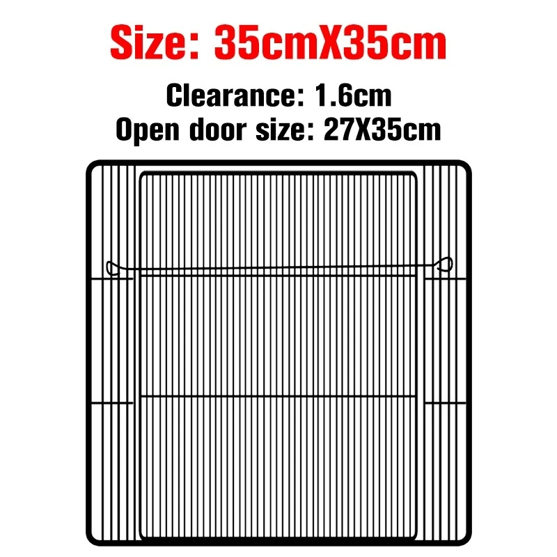 DIY Pet Door Cats Dogs Bird Snap Joint Closet Connector for Home Yard Indoor Fence Cage Playpen