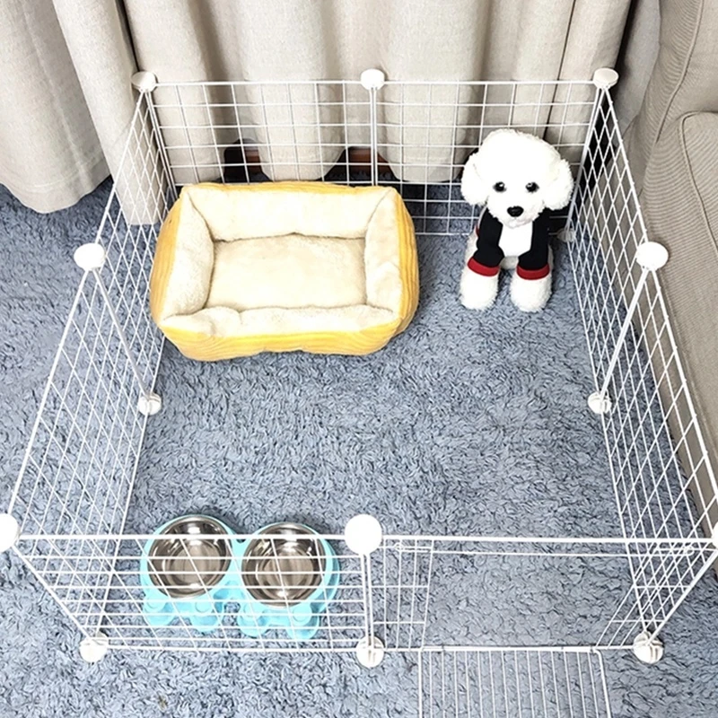 DIY Pet Door Cats Dogs Bird Snap Joint Closet Connector for Home Yard Indoor Fence Cage Playpen