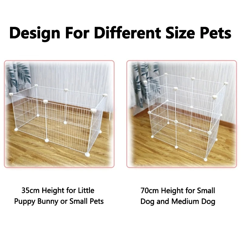 DIY Pet Door Cats Dogs Bird Snap Joint Closet Connector for Home Yard Indoor Fence Cage Playpen