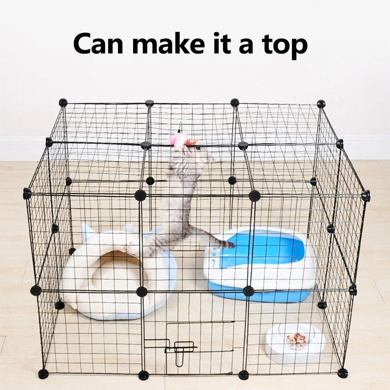 DIY Pet Door Cats Dogs Bird Snap Joint Closet Connector for Home Yard Indoor Fence Cage Playpen