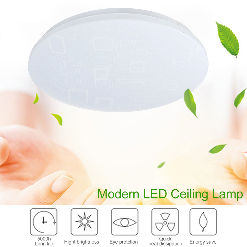 Bakeey 15W 20W 30W 220V Modern Simple Ceiling LED Lamp Ultra Thin Round Light For Smart Home