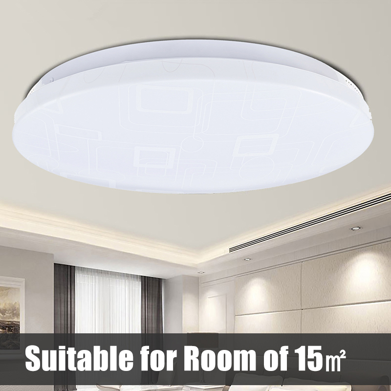 Bakeey 15W 20W 30W 220V Modern Simple Ceiling LED Lamp Ultra Thin Round Light For Smart Home