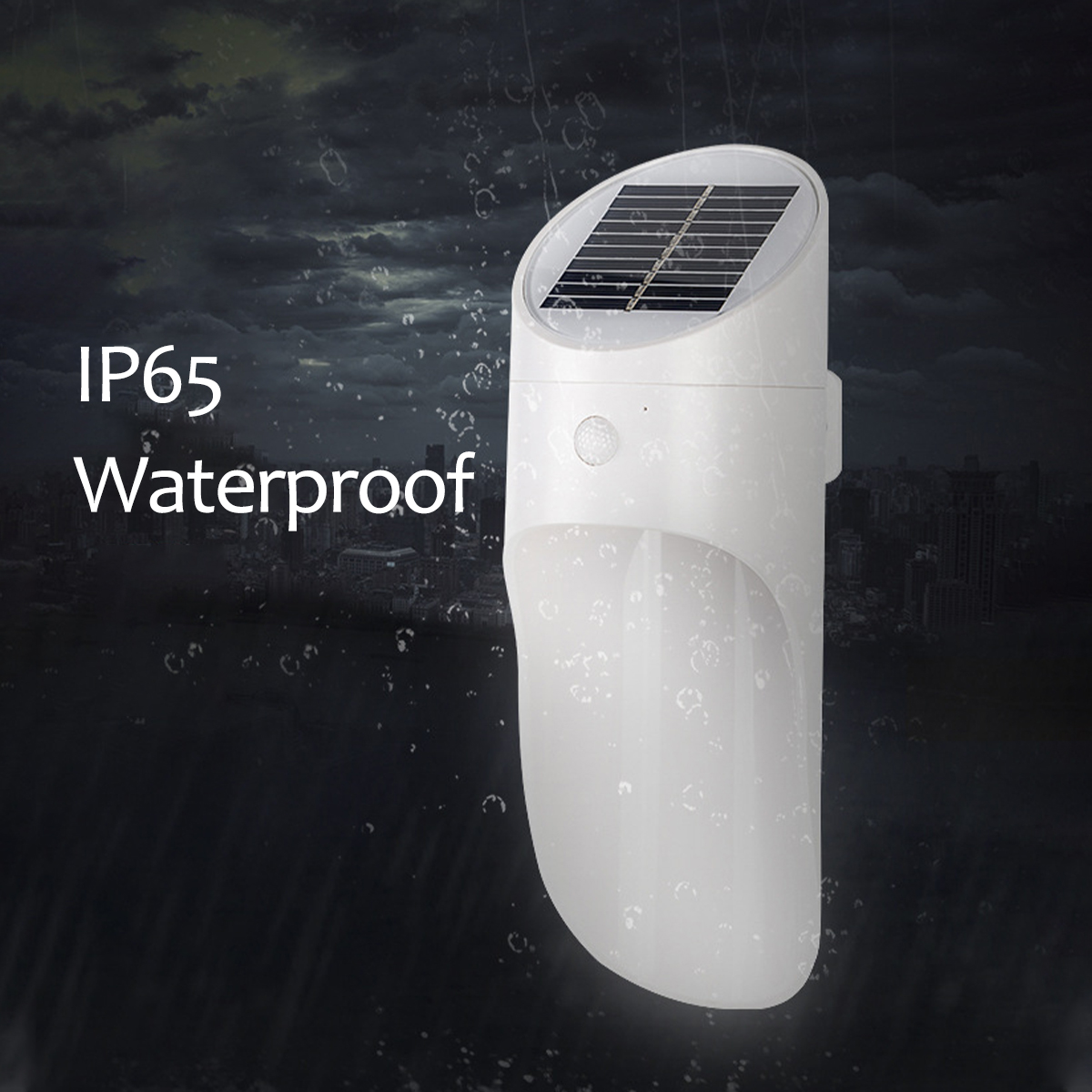 Bakeey Human Body Induction LED Solar Charging Indoor Outdoor Wall Lamps