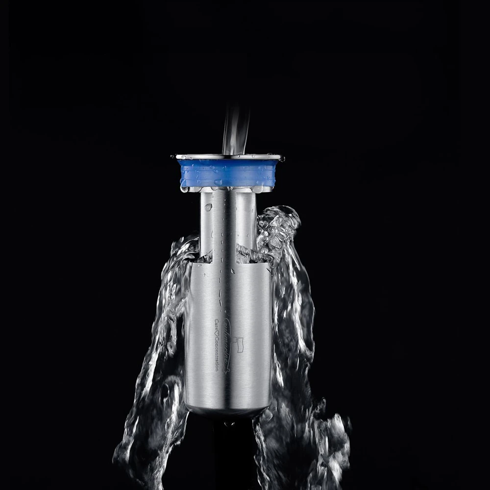 Submarine Kitchen Floor Drains Stainless Steel Hidden Sewer Core Bathroom Deodorant Waste Drain Strainer Cover Anti-odor Backflow Filter From System