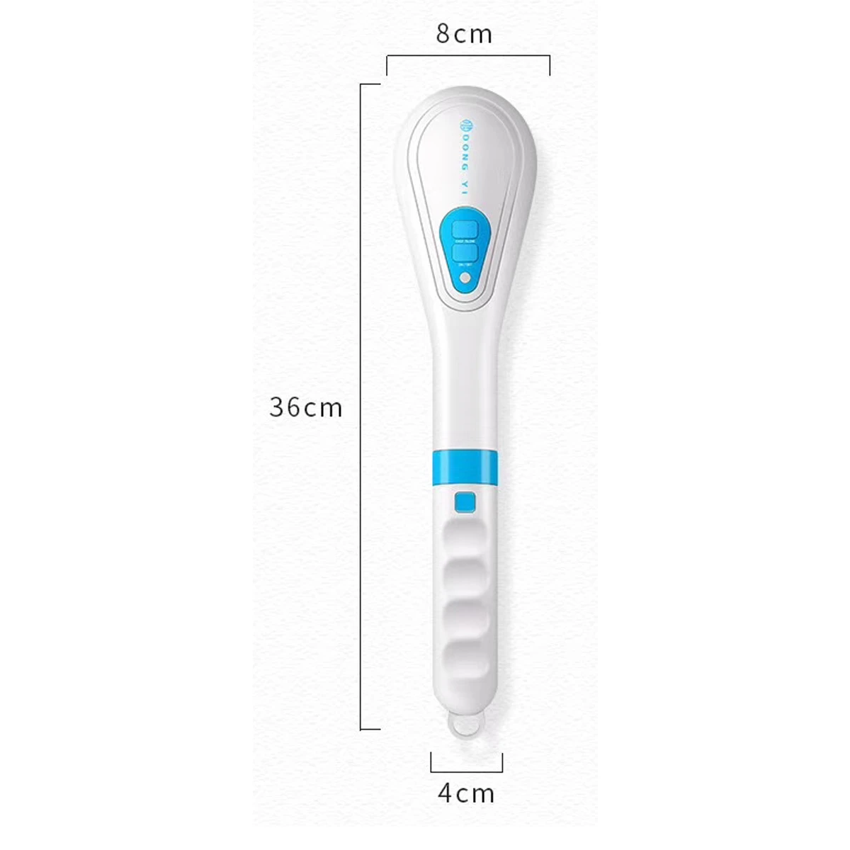 Bakeey Waterproof Electric Massage Bath Brush Bath Brush Multifunctional Long-handled Back Rubbing Bath Face Wash Artifact