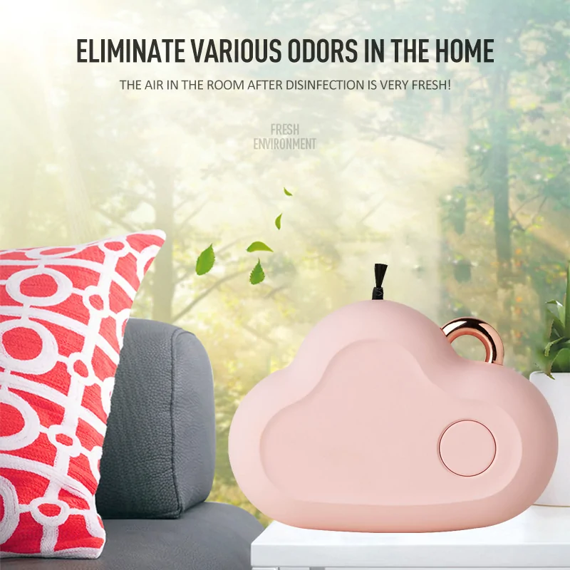 Bakeey Portable Personal Hanging Neck Air Purifier Wearable Negative Ion Generator PM2.5 Formaldehyde Removal Filters