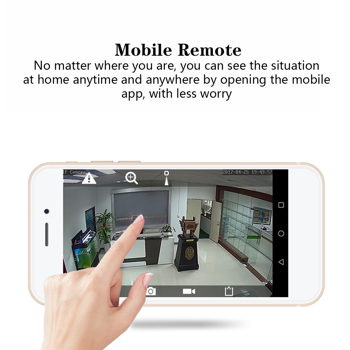 Bakeey 1080P HD Smart WiFi IP Camera Wireless Night Vision Two Way Voice Call Smart Camera Security Camera