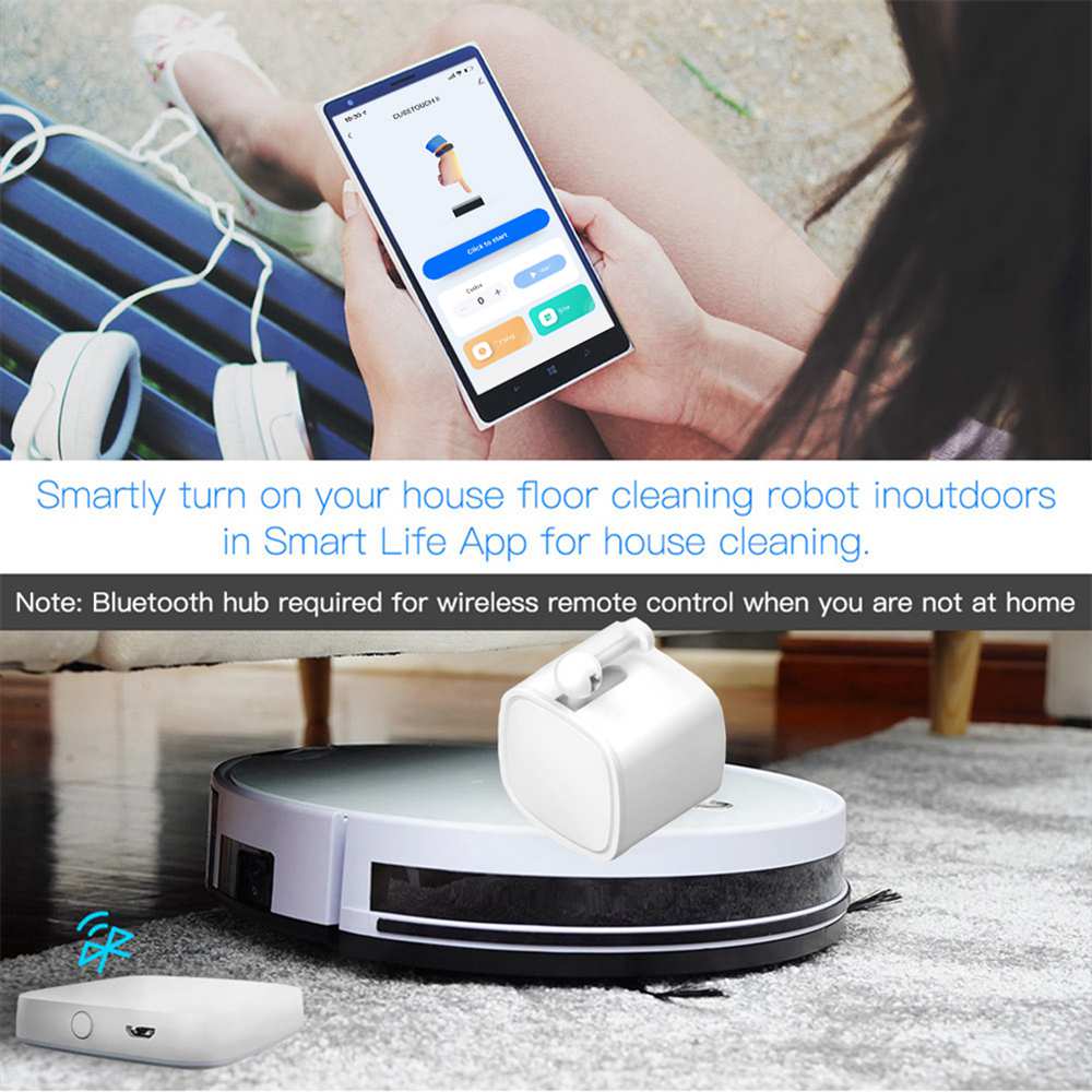 Smart Switch Button Pusher Bluetooth Fingerbot Tuya Smart Life App or Timer Control Add Hub Compatible With Alexa Google Home