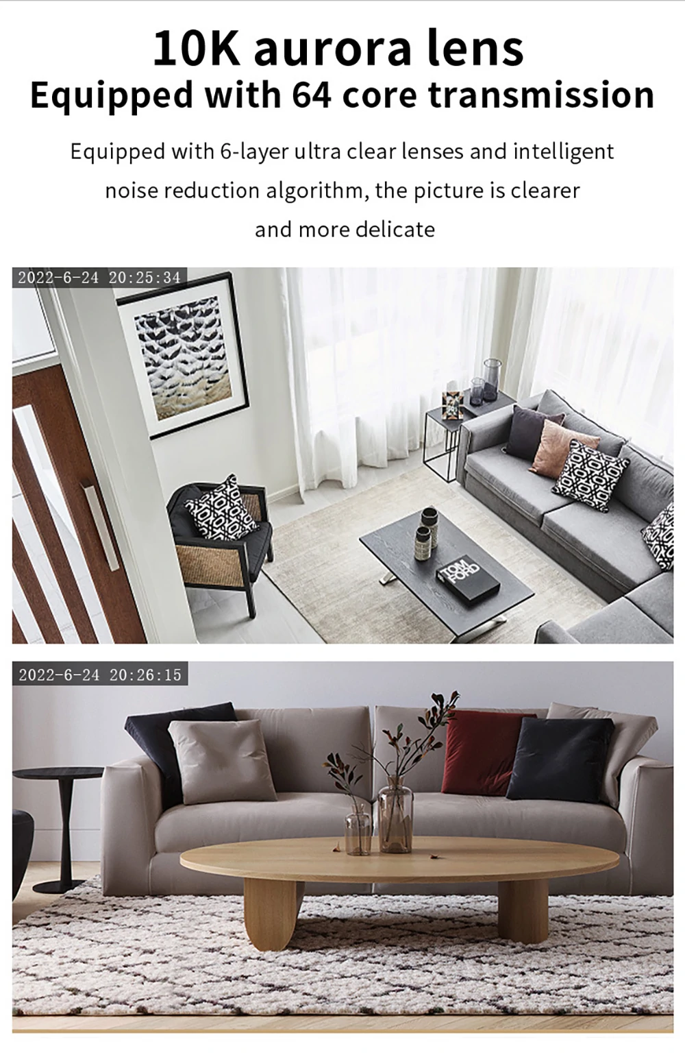 WiFi iP Bulb Camera with Lamp Holder 5G 1080P Wireless Night Vision Color Motion Detection Two-way Audio AP Hotspot Video Playback Home Security Camera