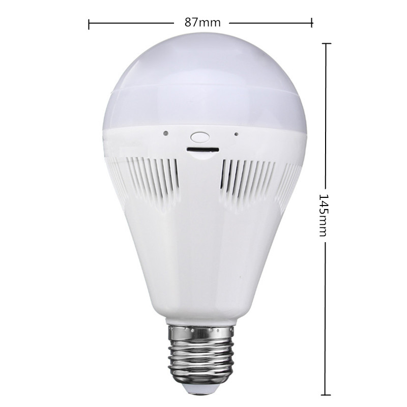 E27 VR Bulb Camera 360 Degree Panoramic wifi Hidden Camera White Light Bulb E27 VR Bulb Camera 360 Degree Panoramic wifi Hidden Camera White Light Bulb