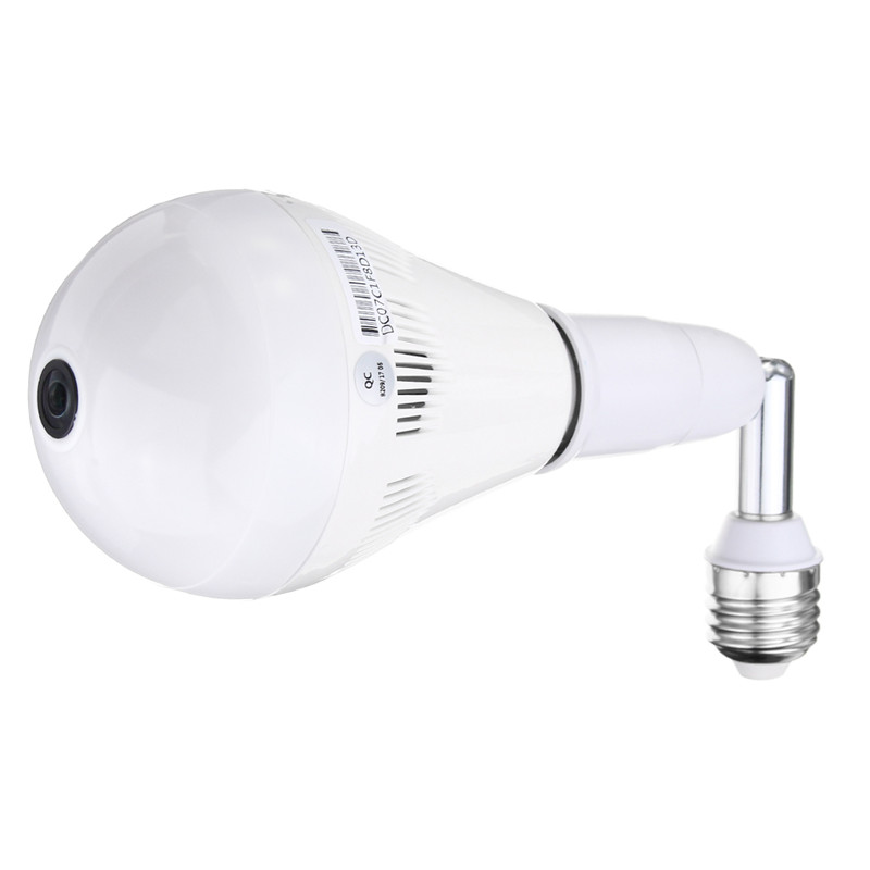 E27 VR Bulb Camera 360 Degree Panoramic wifi Hidden Camera White Light Bulb E27 VR Bulb Camera 360 Degree Panoramic wifi Hidden Camera White Light Bulb