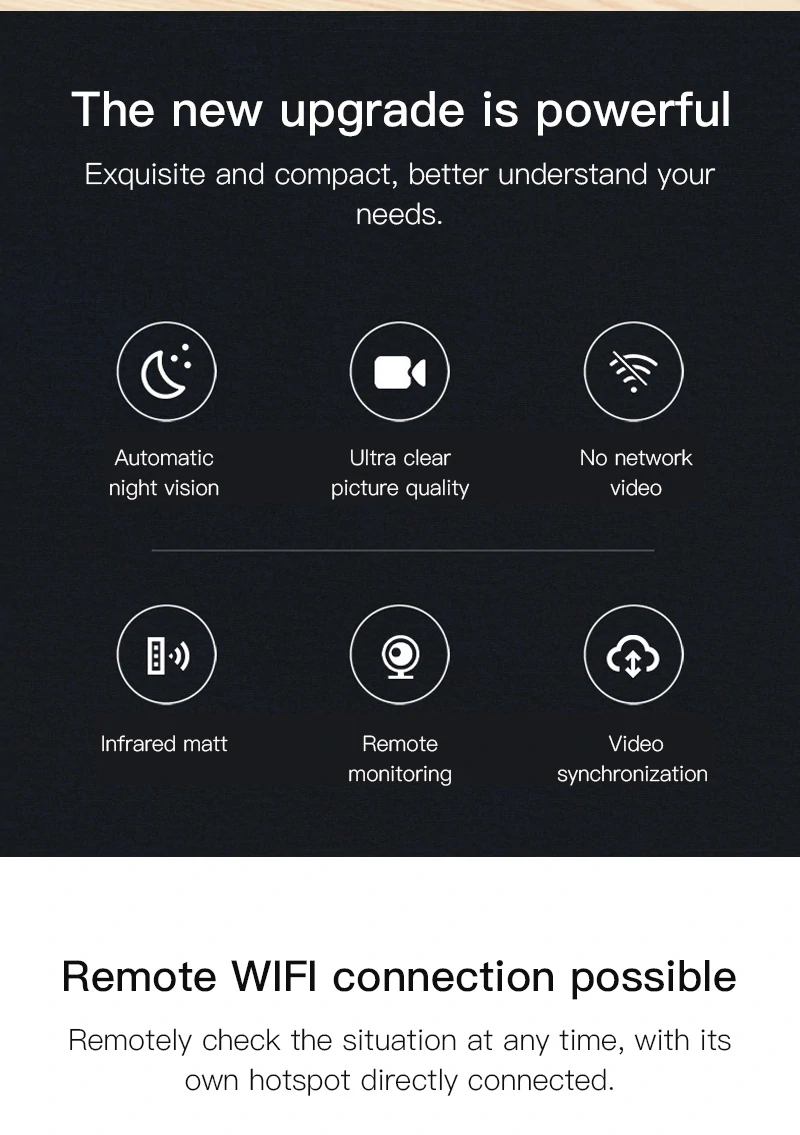 X8S 1080P HD WIFI Mini Battery Camera Home Security Surveillance Camera Night Vision Mobile Alarm Camera