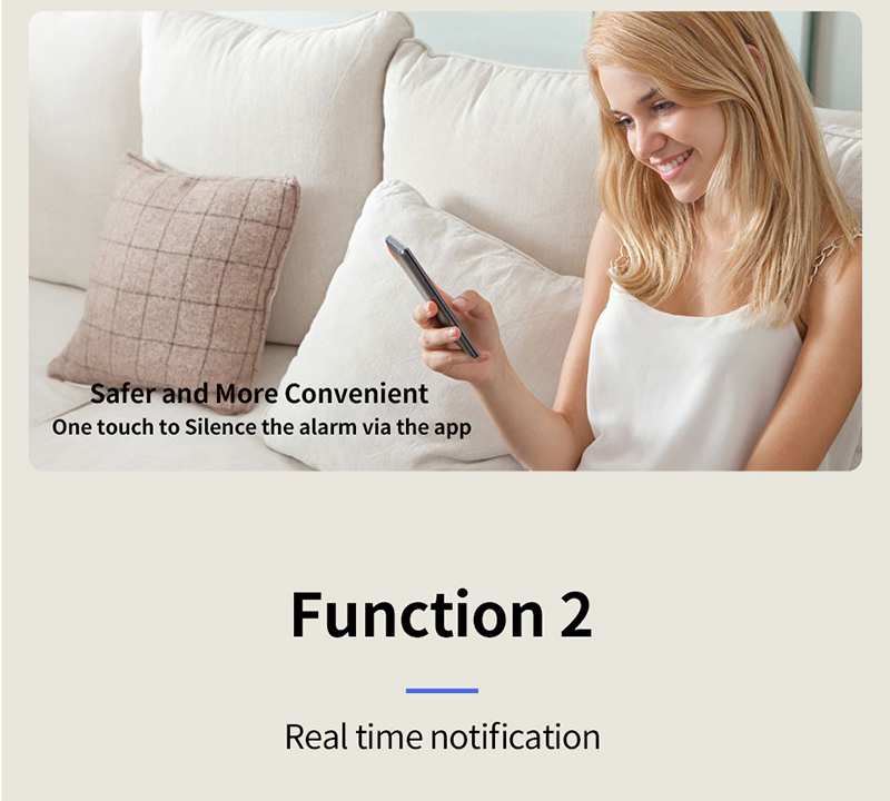 2 in 1 Version WiFi Function Tuya And Smart Life Smoke Detector Sensor & Carbon Monoxide Co Gas Detector Smoke Fire Sound Alarm