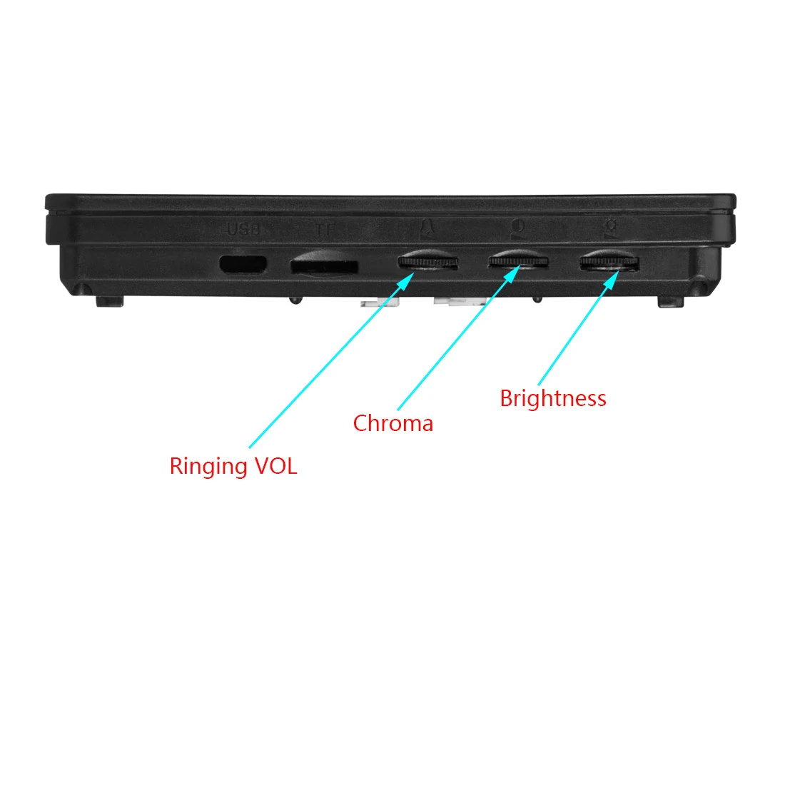 7inch Video Doorbell Camera with Monitor Hands-free Intercom IR Night Vision IP55 Waterproof Built-in 16 Chord Sounds Video Door Entry Security System