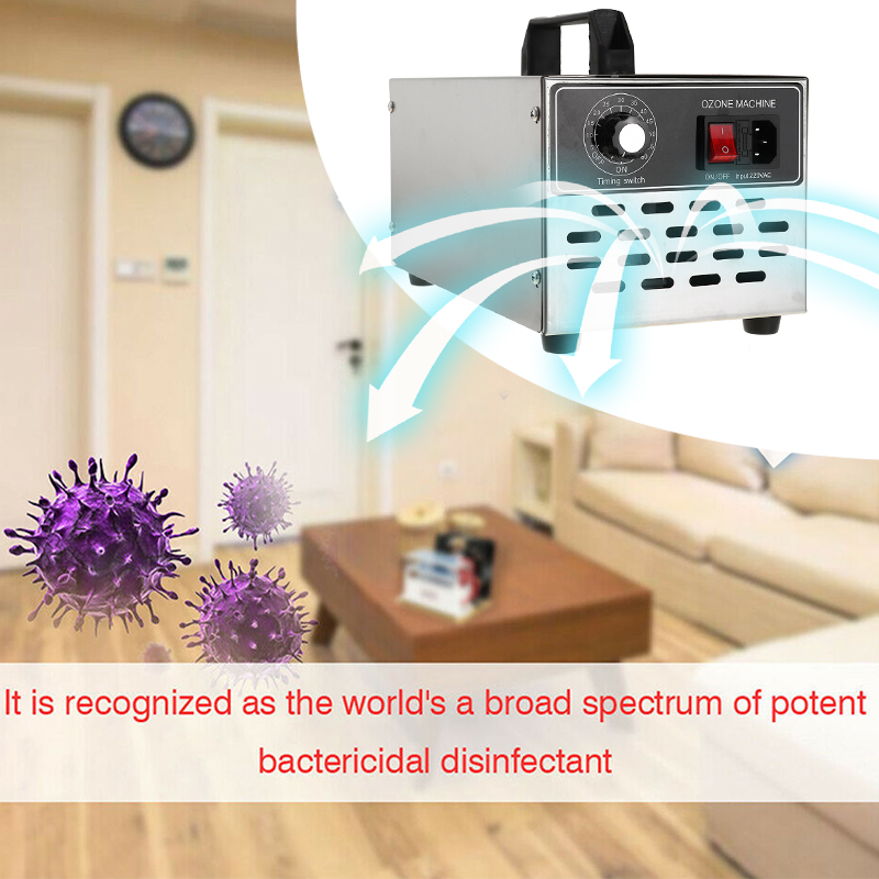 AC220V 3.5g/30g/40g/h Ozone Generator Industrial Air Purifier Ozonator Disinfection