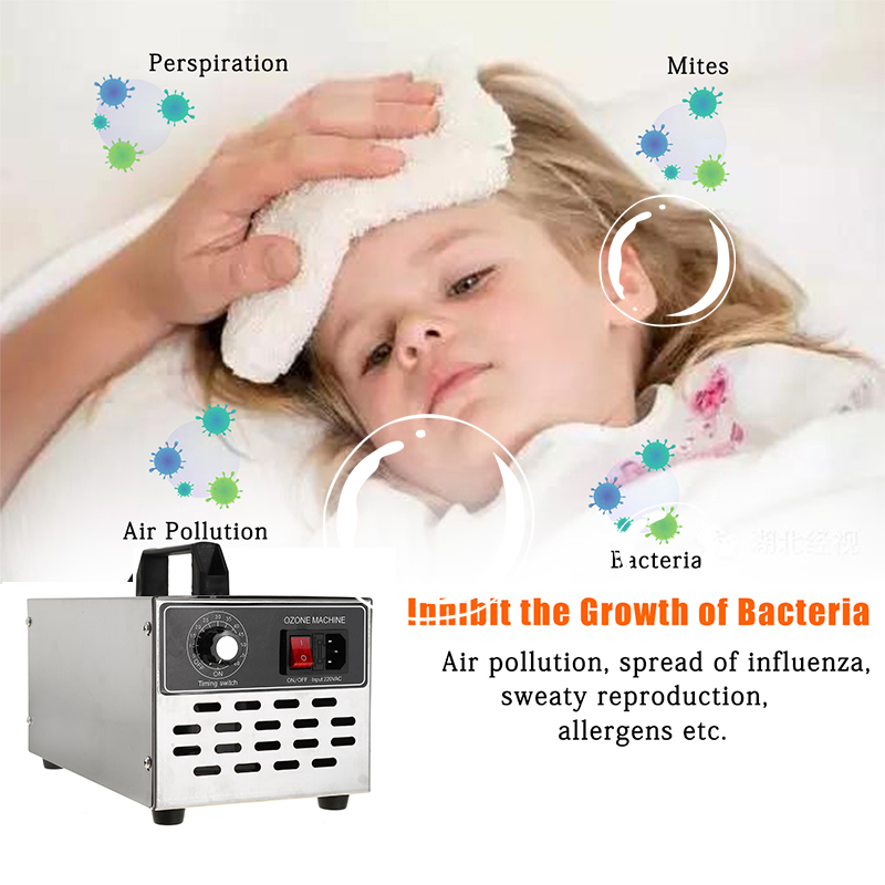 AC220V 3.5g/30g/40g/h Ozone Generator Industrial Air Purifier Ozonator Disinfection