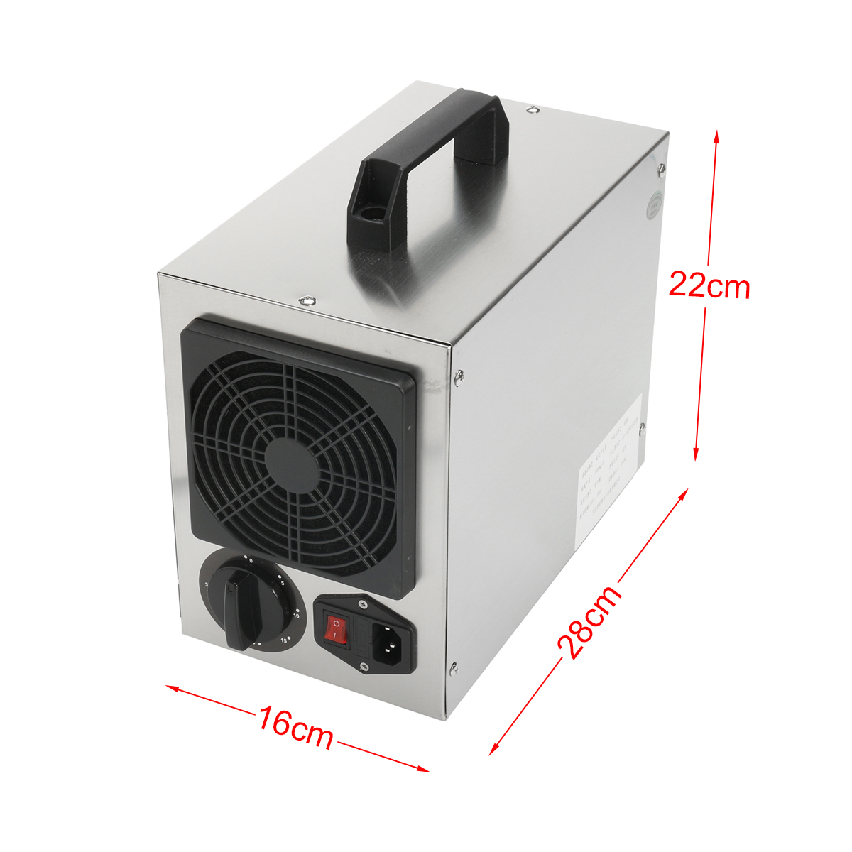 Commercial Ozone Generator 7g/h O3 Air Purifier Deodorizer 220V/110 Aircleaner Commercial Ozone Generator 7g/h O3 Air Purifier Deodorizer 220V/110 Aircleaner