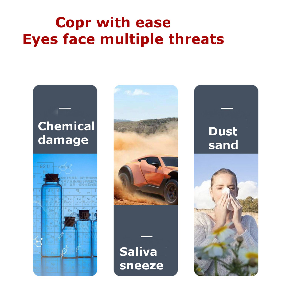 Children Adult Safety Goggles Anti Fog Dust Splash-proof Glasses Work Eye Protection