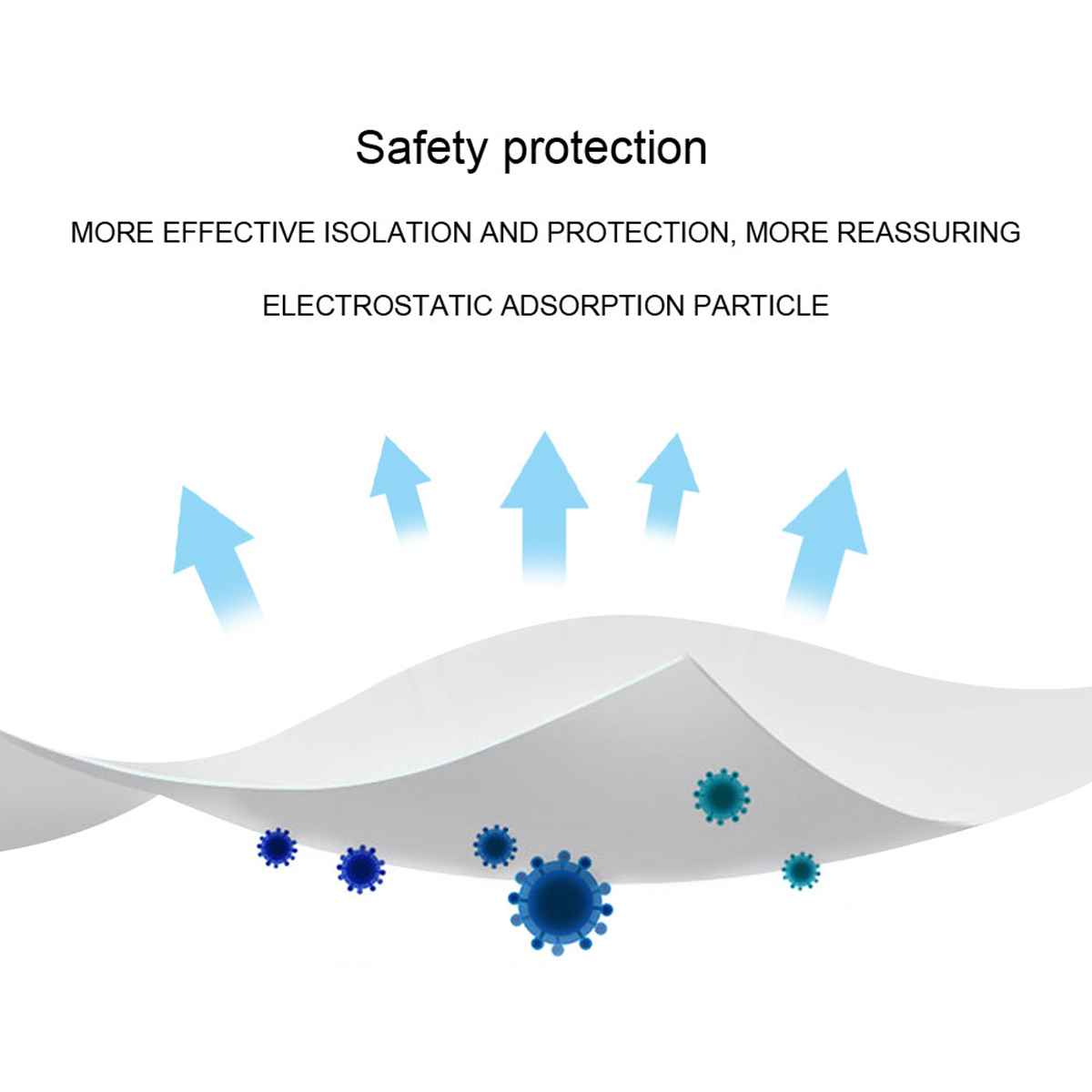 10Pcs Disposable Face Mask Gasket Safety Health Care Mouth Face Mask Filter Pad