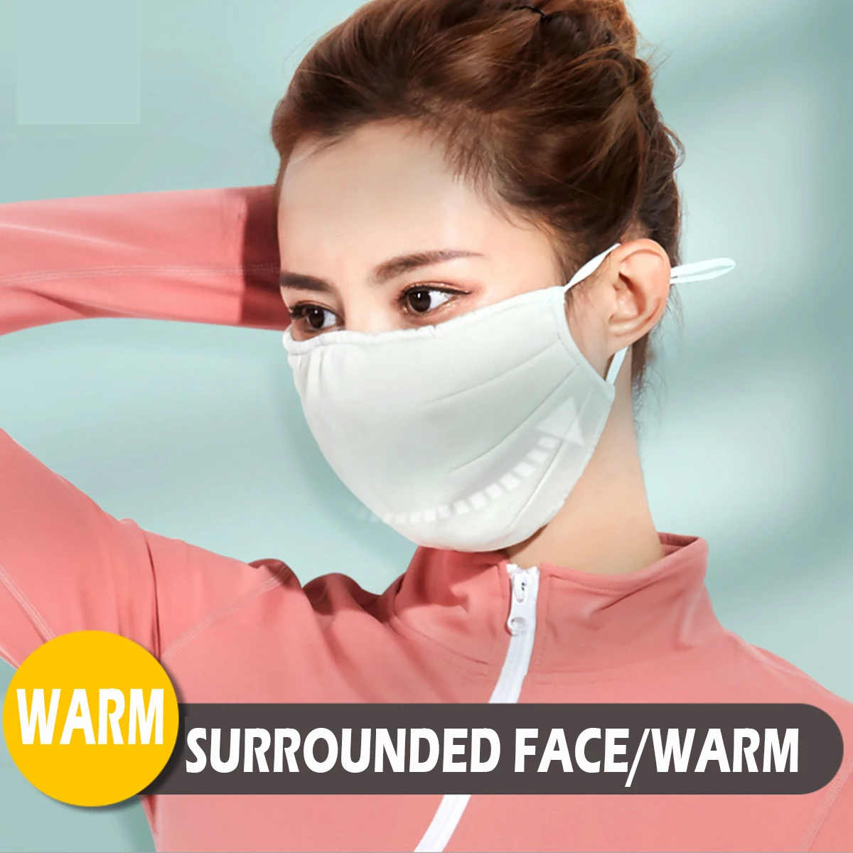 Elastic PM2.5 Mouth Mask Anti Dust Mask Filter Washable Anti Fog