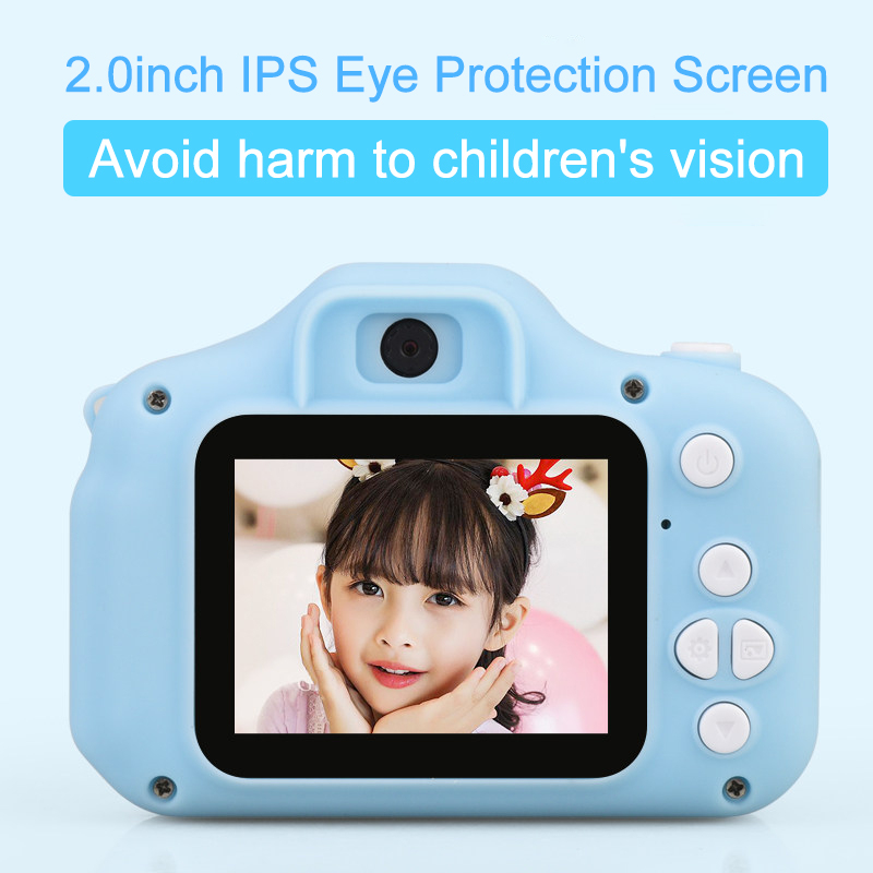 8M 1080P 4X Zoom Mini Digital Camera 2 inch Screen support 32GB TF Card for Kids Baby Cute Camcorder Video Chil