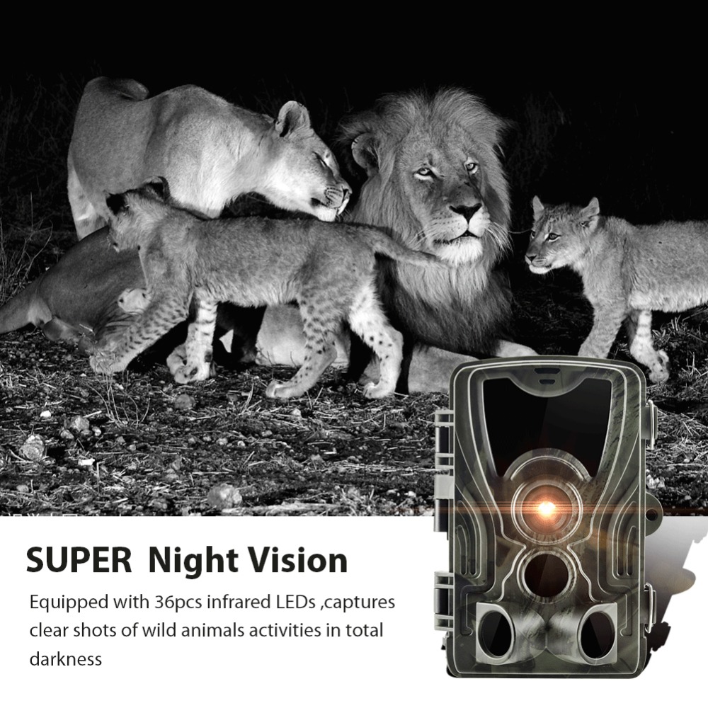 Suntek HC-900LTE 4G MMS SMS Email 16MP HD 1080P 0.3s Trigger 120° Range IR Night Vision Wildlife Trail Hunting Camera Trap Camera