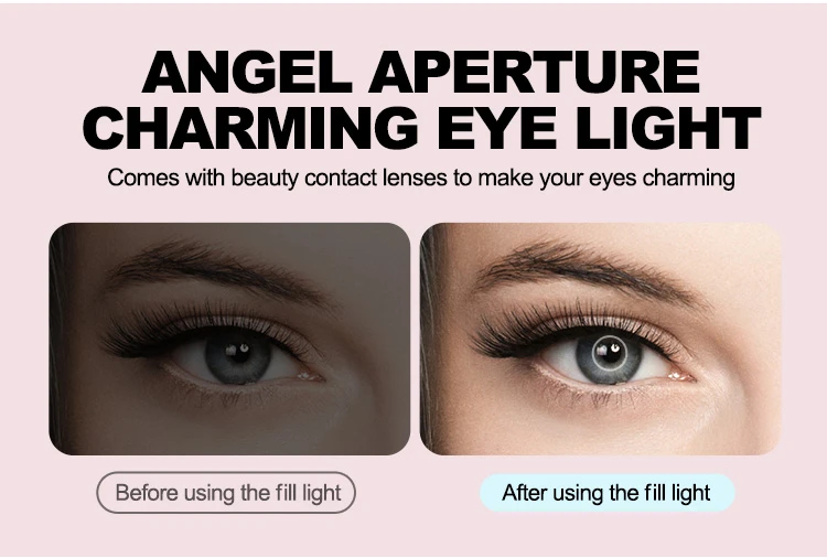 MZ-10 10 Inch Integrated Telescopic Folding Live Fill Light 3 Light Modes 10 Brightness Level Dimmable LED Ring Light for Makeup Photography YouTube Vlog TIK Tok