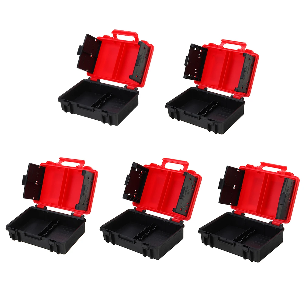 LENSGO D810 Storage Case Holder Box for AA Battery DSLR Camera Battery SD TF XDQ CF Memory Card