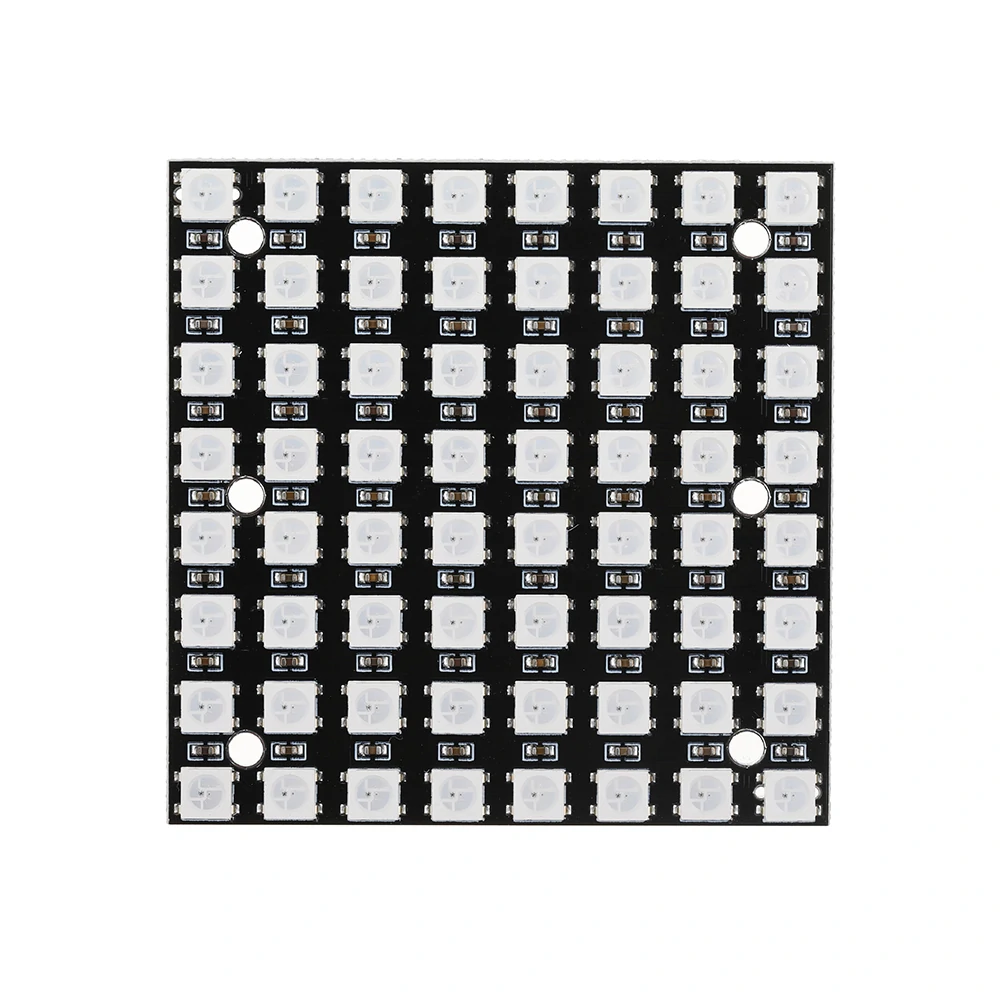 WS2812 LED 5050 RGB 8x8 64 LED Matrix Built-in Full Color Driver Light Development Board for Arduino