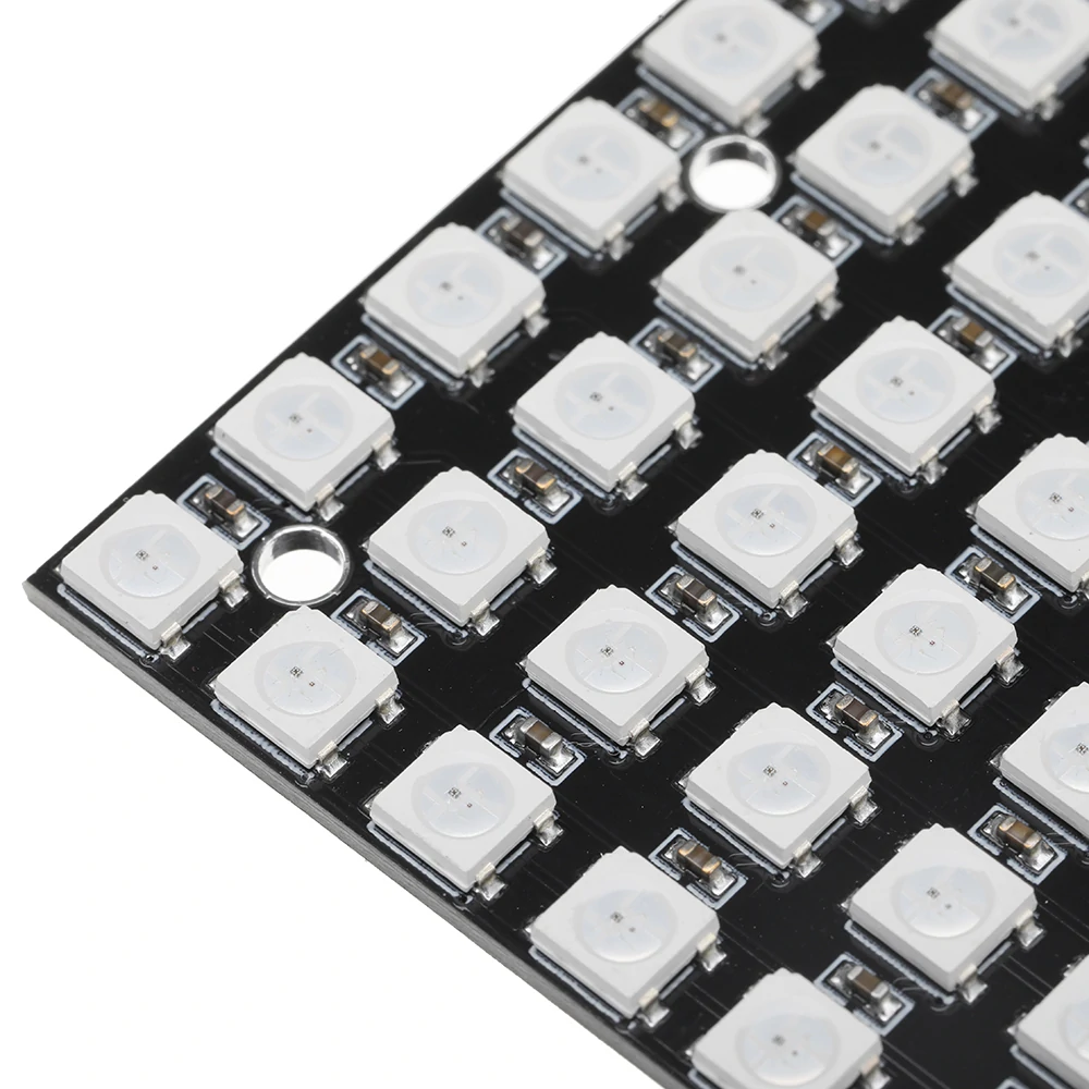 WS2812 LED 5050 RGB 8x8 64 LED Matrix Built-in Full Color Driver Light Development Board for Arduino