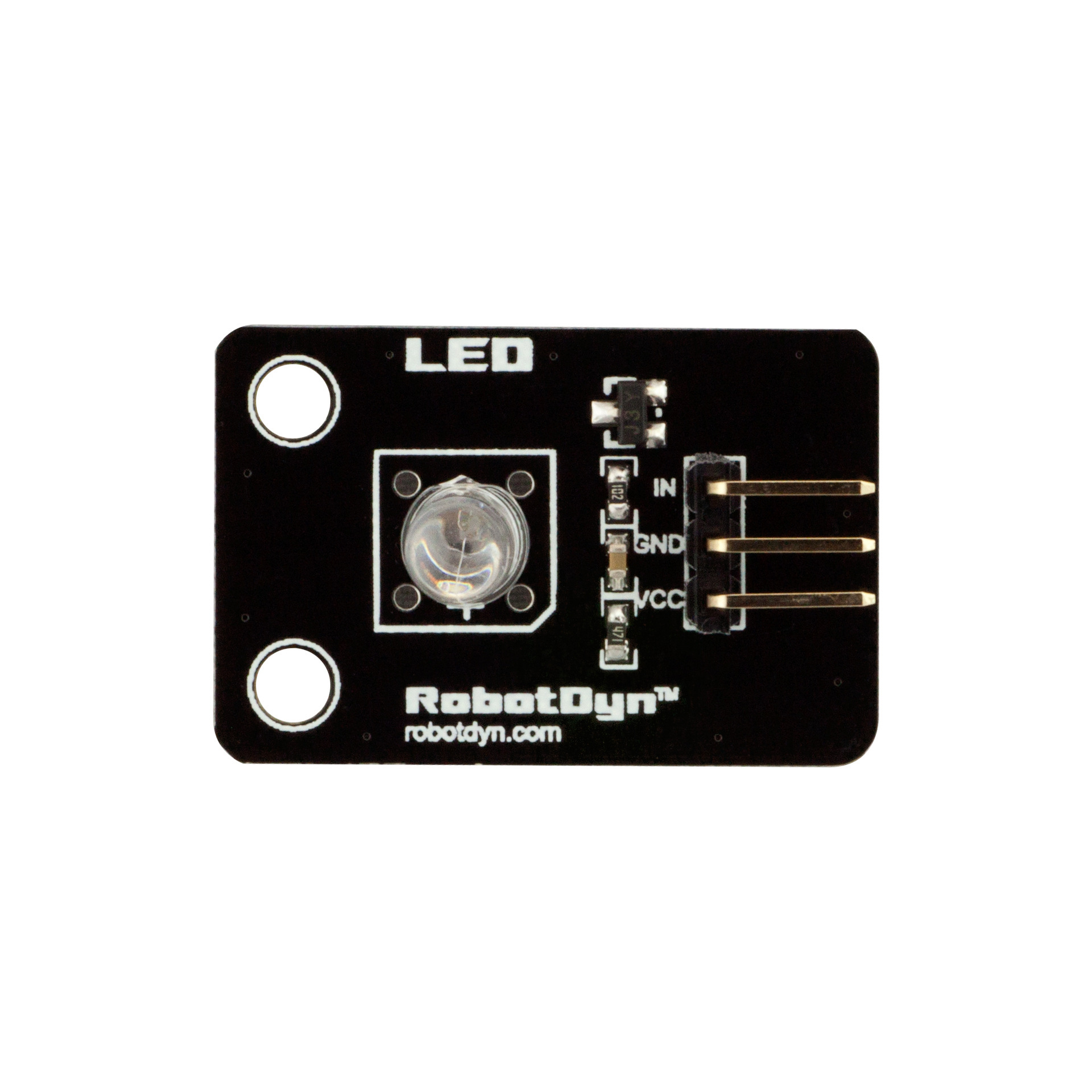 Robotdyn® Color LED Module 3.3V/5V 5 Colors Optional Board