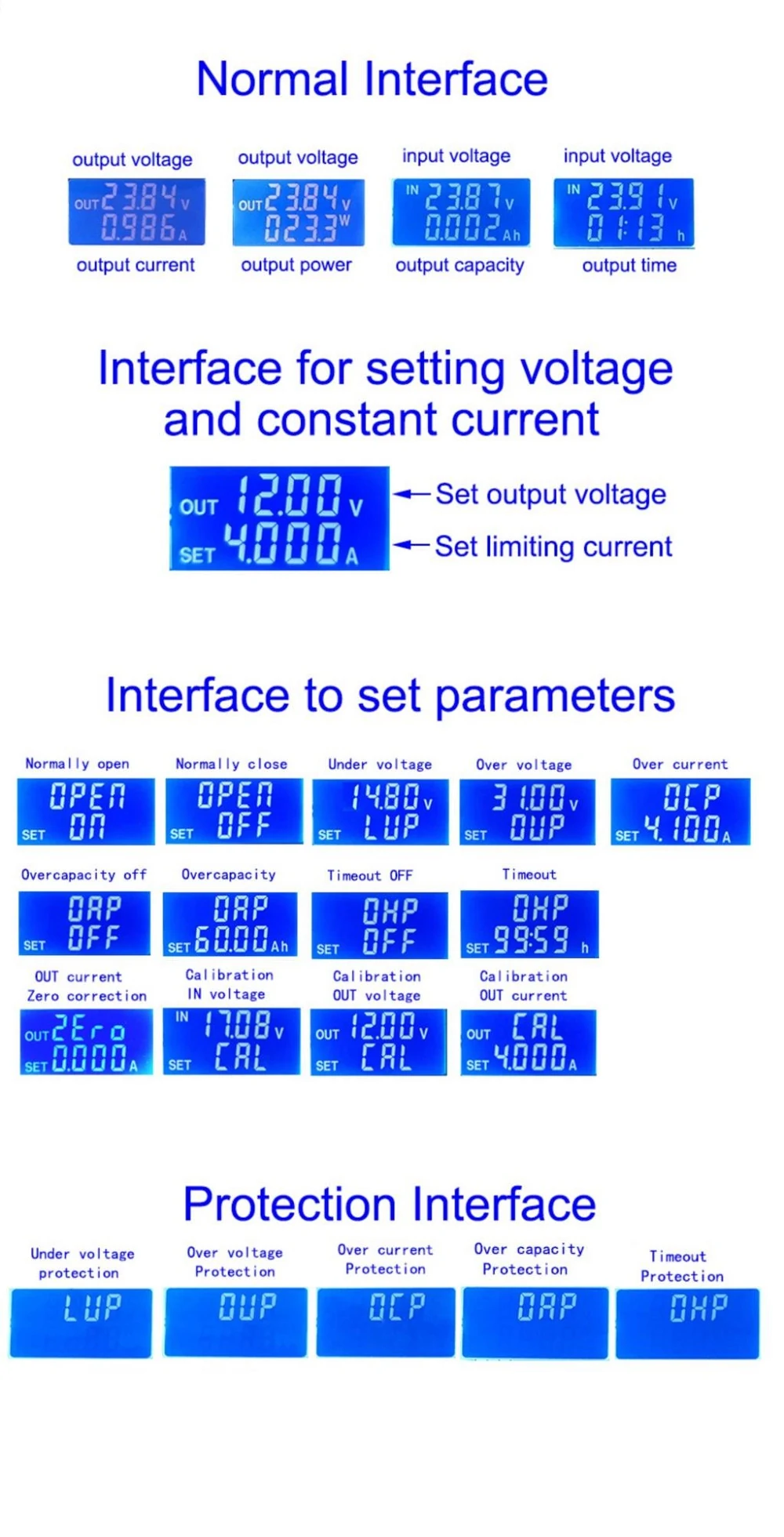 WZ5012L 50V 12A 600W LED Display DC -DC Buck Converter CC CV Step-down Power Module Adjustable Voltage Regulated Power Supply