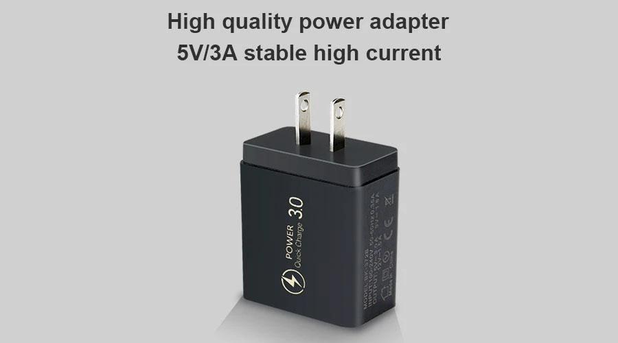 YAHBOOM® Raspberry Pi 5V 3A Power Supply Charger with Power On/Off Switch for 3B+/4B/ZERO/W