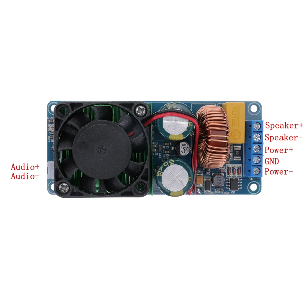 IRS2092S Digital Power Amplifier 500W High Power Class D Stage HiFi Digital Power Amplifier Module Board