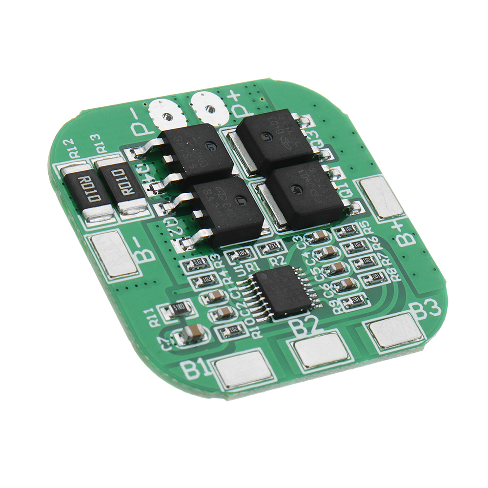 3pcs DC 14.8V / 16.8V 20A 4S Lithium Battery Protection Board BMS PCM Module For 18650 Lithium LicoO2 / Limn2O4 Short Circuit Protection