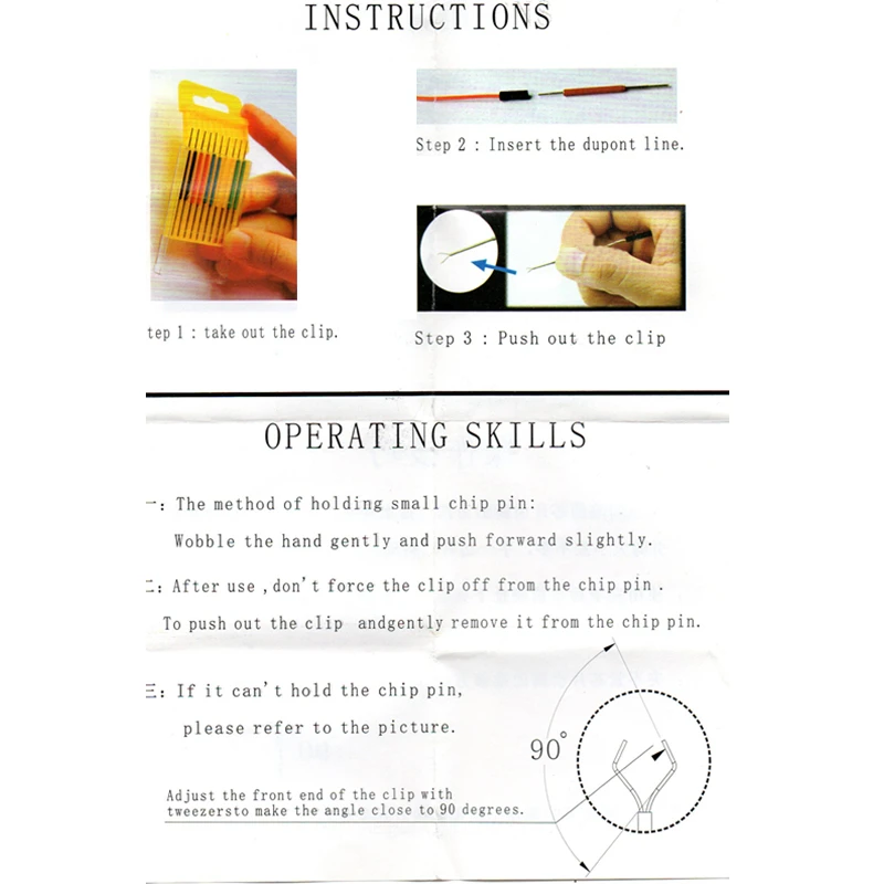 Micro IC Clamp 10pcs/set SOP/SOIC/TSSOP/TSOP/SSOP/MSOP/PLCC/QFP/TQFP/LQFP/ SMD IC Test Chip Pin Mini Chips Adapter Socket