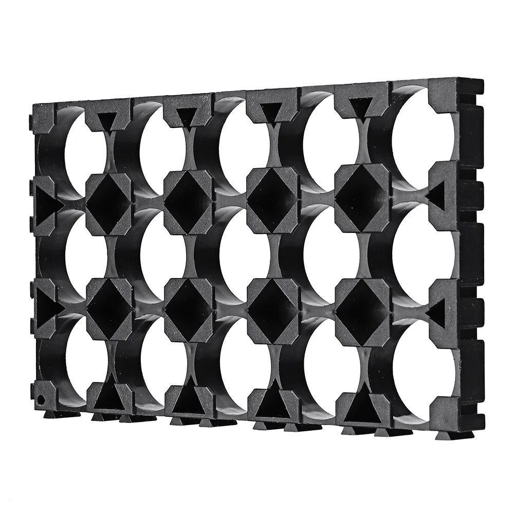 20pcs 3x5 Battery Spacer Plastic Holder 18650 Lithium Battery Support Combination Fixed Bracket With Bayonet