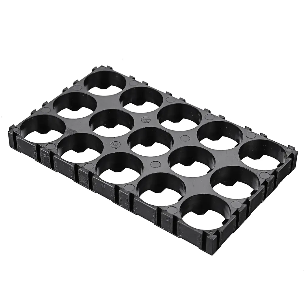 20pcs 3x5 Battery Spacer Plastic Holder 18650 Lithium Battery Support Combination Fixed Bracket With Bayonet