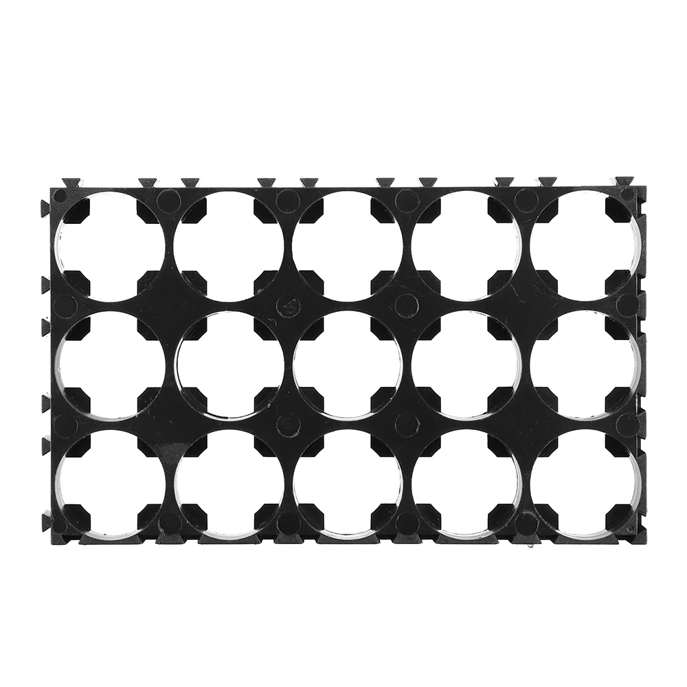 20pcs 3x5 Battery Spacer Plastic Holder 18650 Lithium Battery Support Combination Fixed Bracket With Bayonet