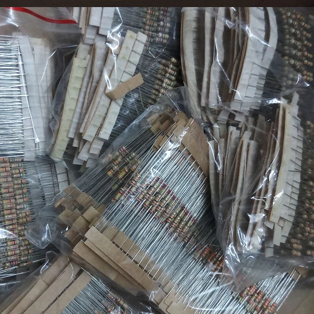 3120pcs 156 Values 1 -10M Ohm 1/4W 5% Carbon Film Resistors Assortment Kit Electronic Components
