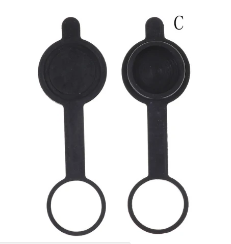 2pcs GX12 Aviation Connector Plug Cover Waterproof Cover Dust Rubber Cap Circular Connector Protective Sleeve