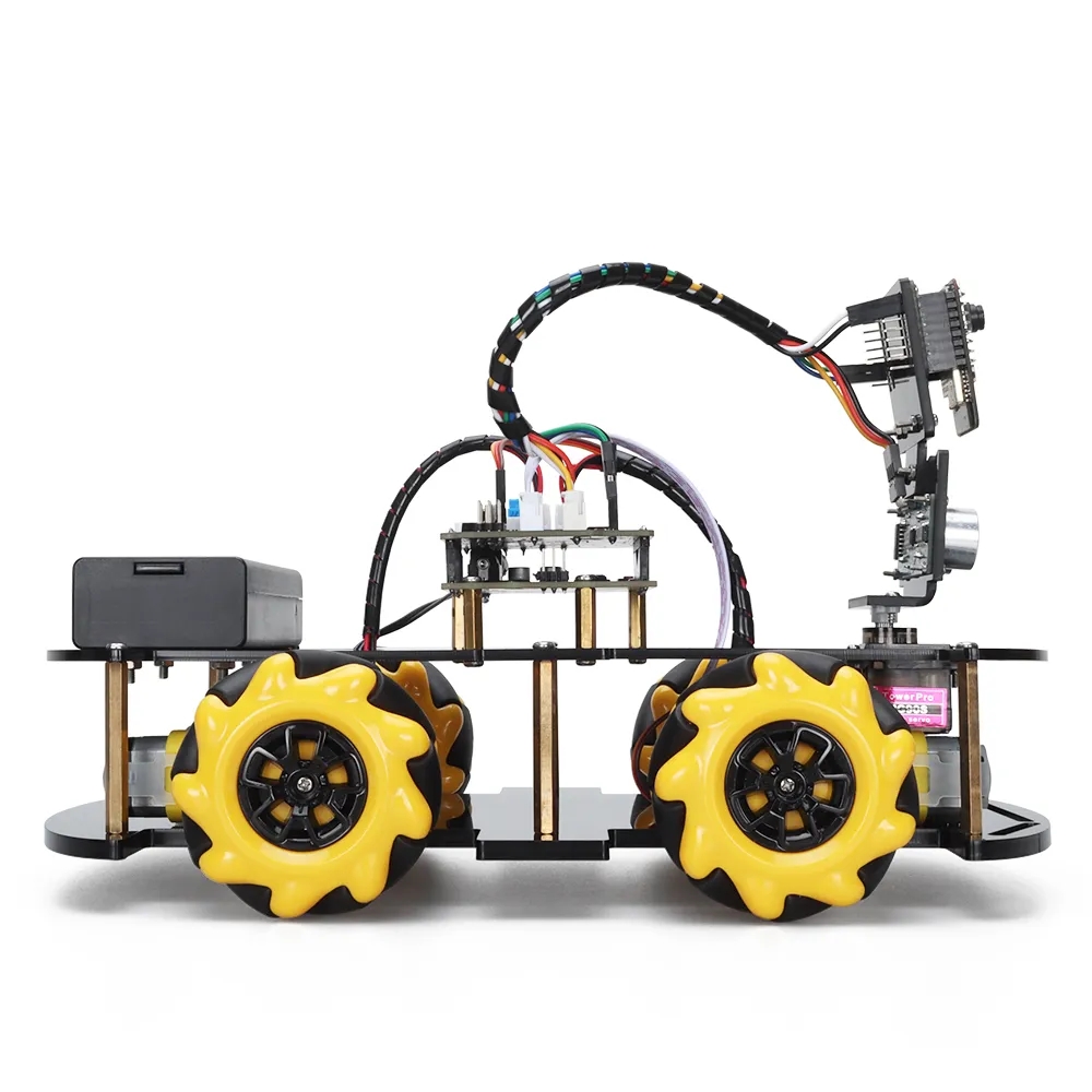 Robot Starter Kit For Arduino Programming with APP x ESP32 Camera and Codes Learning Develop Skill Smart Automation Kit