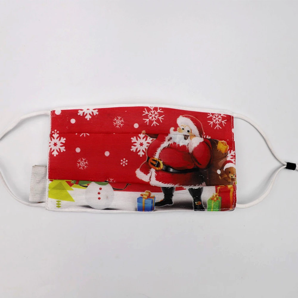 Christmas Face Mask LED Luminous EL Mask For Decoration Festive Party